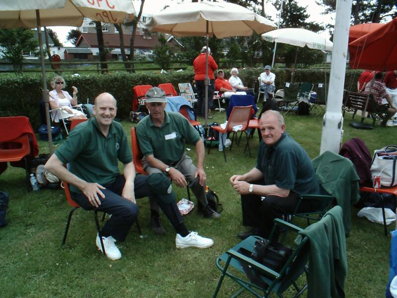 Dave Grover, Rob Birch, Graham Walker, Carrefour Petanque Club